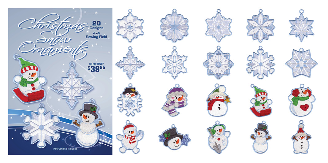 Dakota Snowflake Ornaments