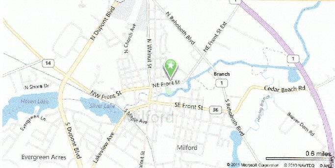 Milford Map Location