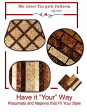 Have It Your Way--placemats & napkins class