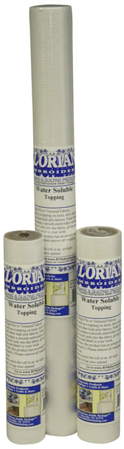 Water Soluble Topping Floriani Stabilizer